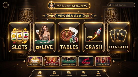 Main screen of gogame casino page for PK players - 4